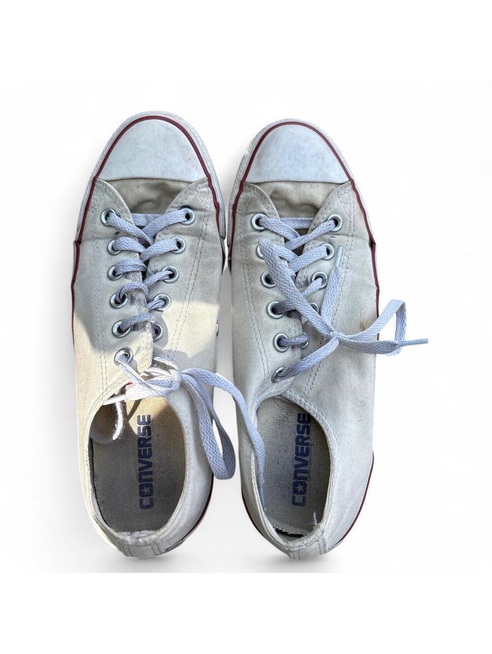 Converse Men's White and Cream Trainer